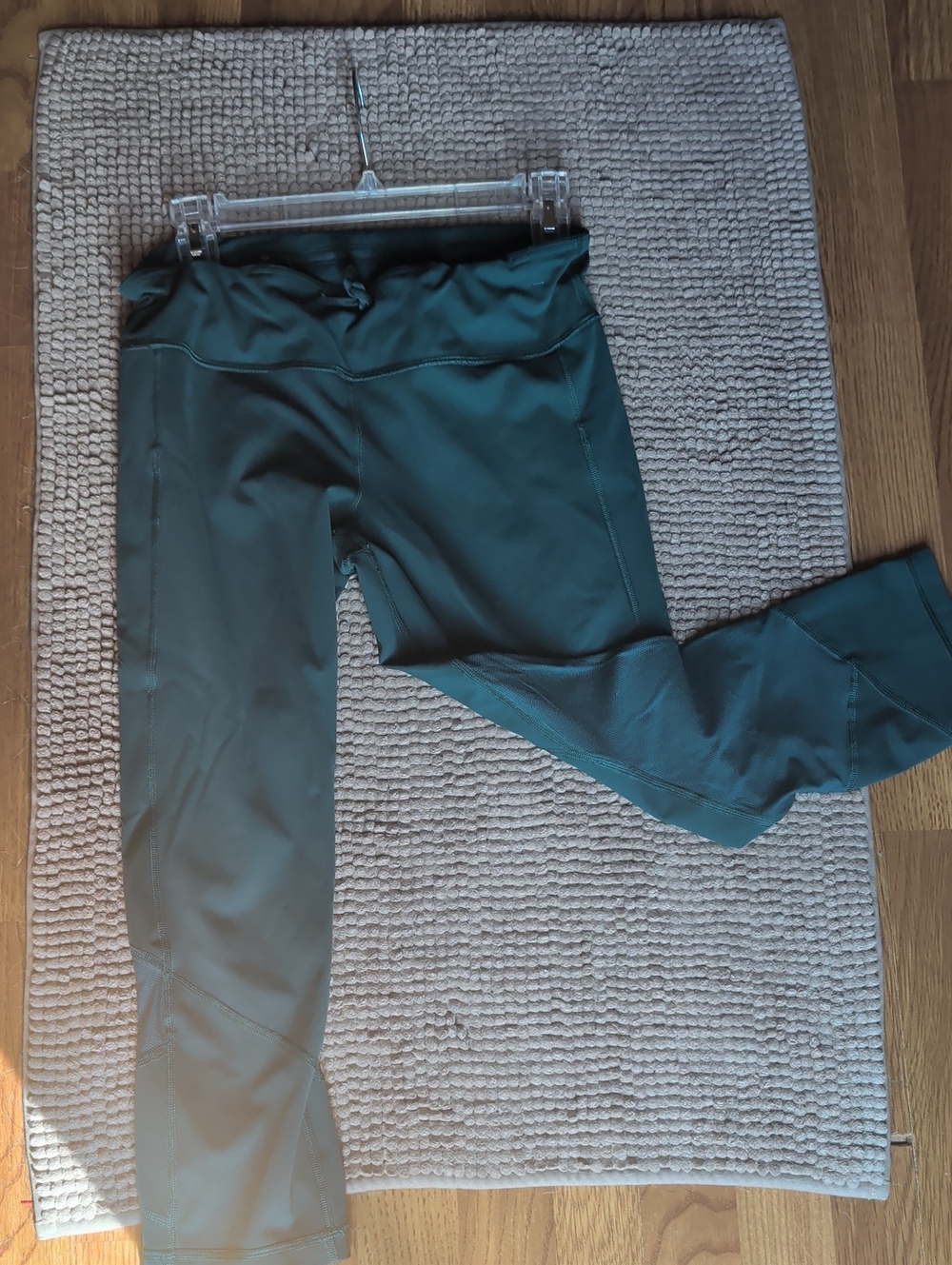 lululemon athletica Teal Zip Pocket Leggings